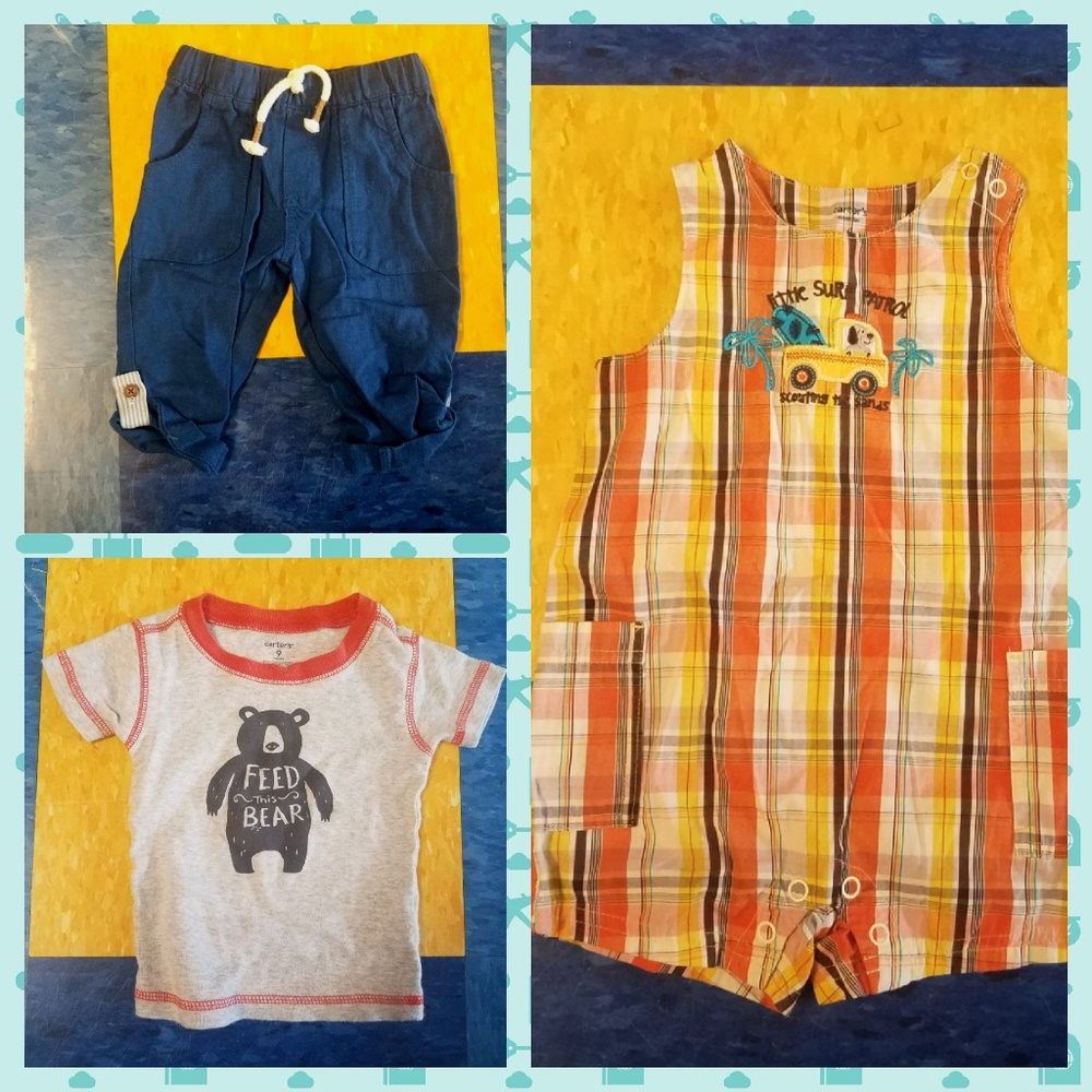 Carter's Baby Boy Bundle | 6-9 months